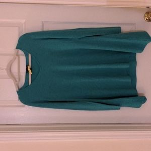 Eileen fisher teal tunic